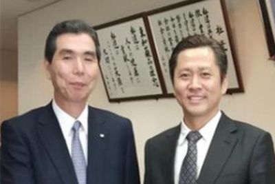 訪問日本東和藥品株式會(huì)社 與吉田逸郎社長會(huì)面